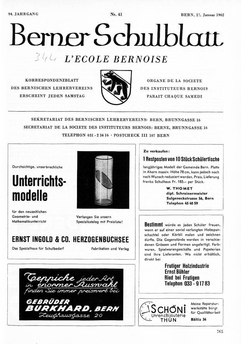 Buchumschlag - Heft 41