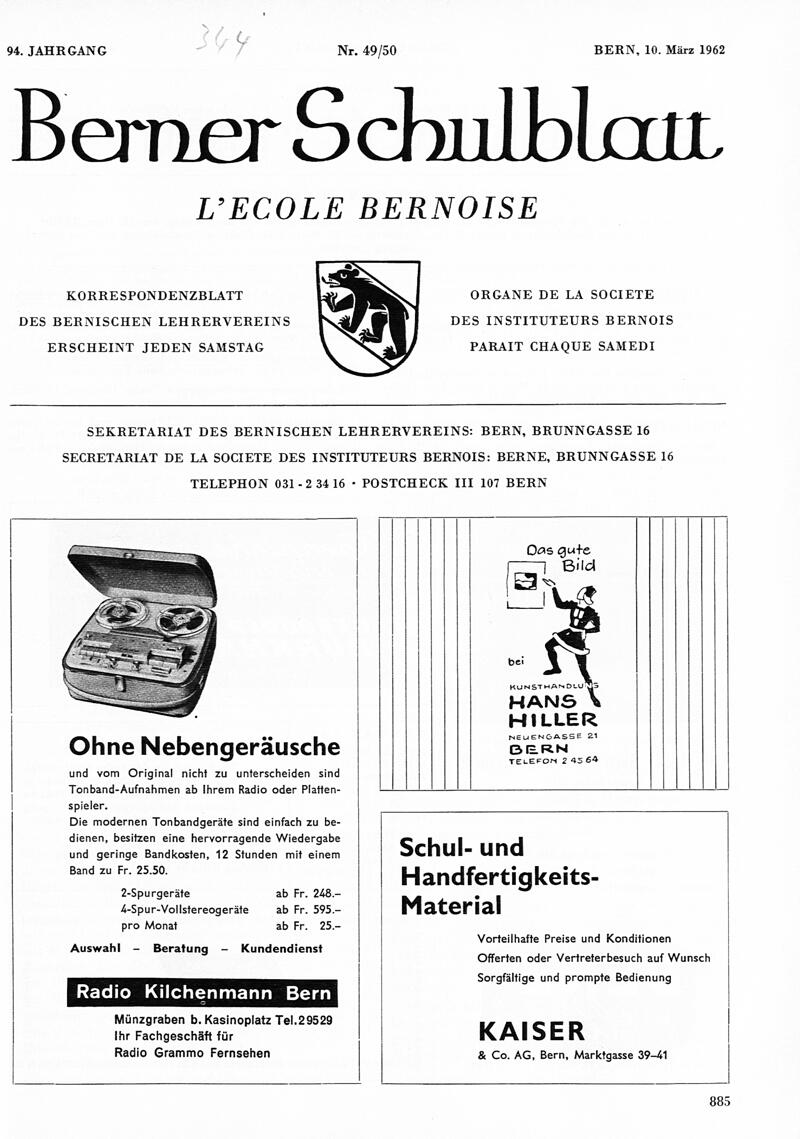 Buchumschlag - Heft 49-50