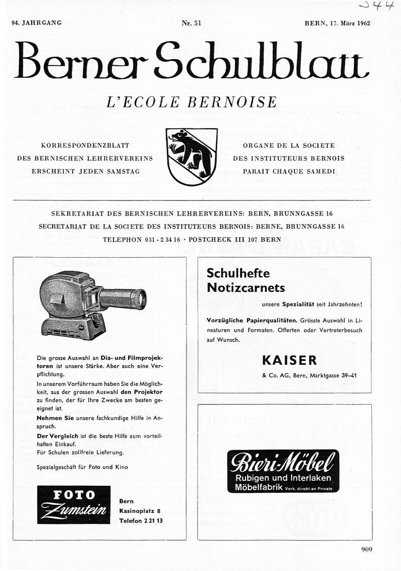 Buchumschlag - Heft 51