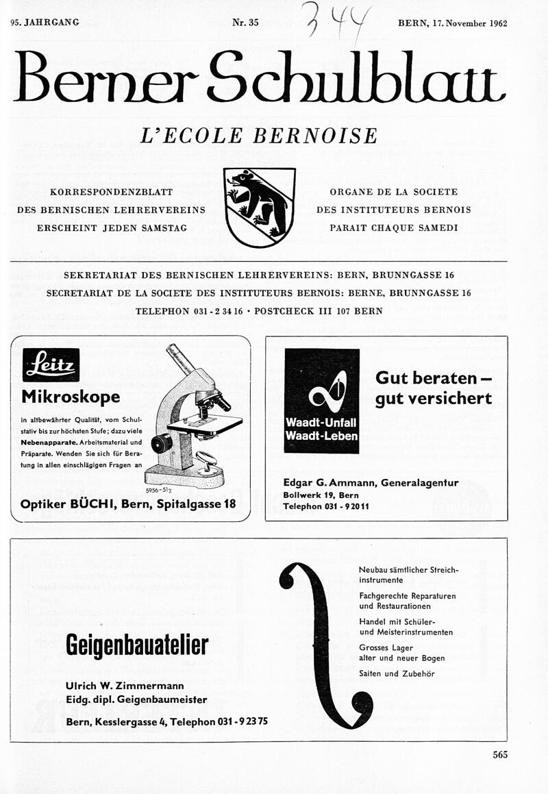 Buchumschlag - Heft 35