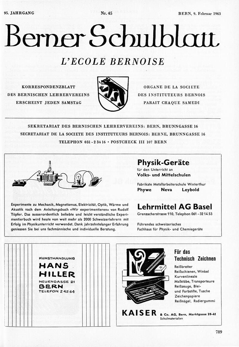 Buchumschlag - Heft 45