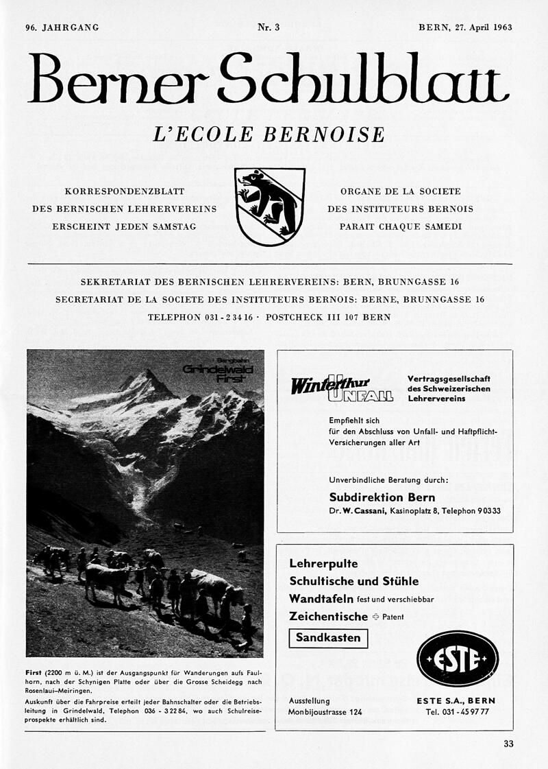 Buchumschlag - Heft 3