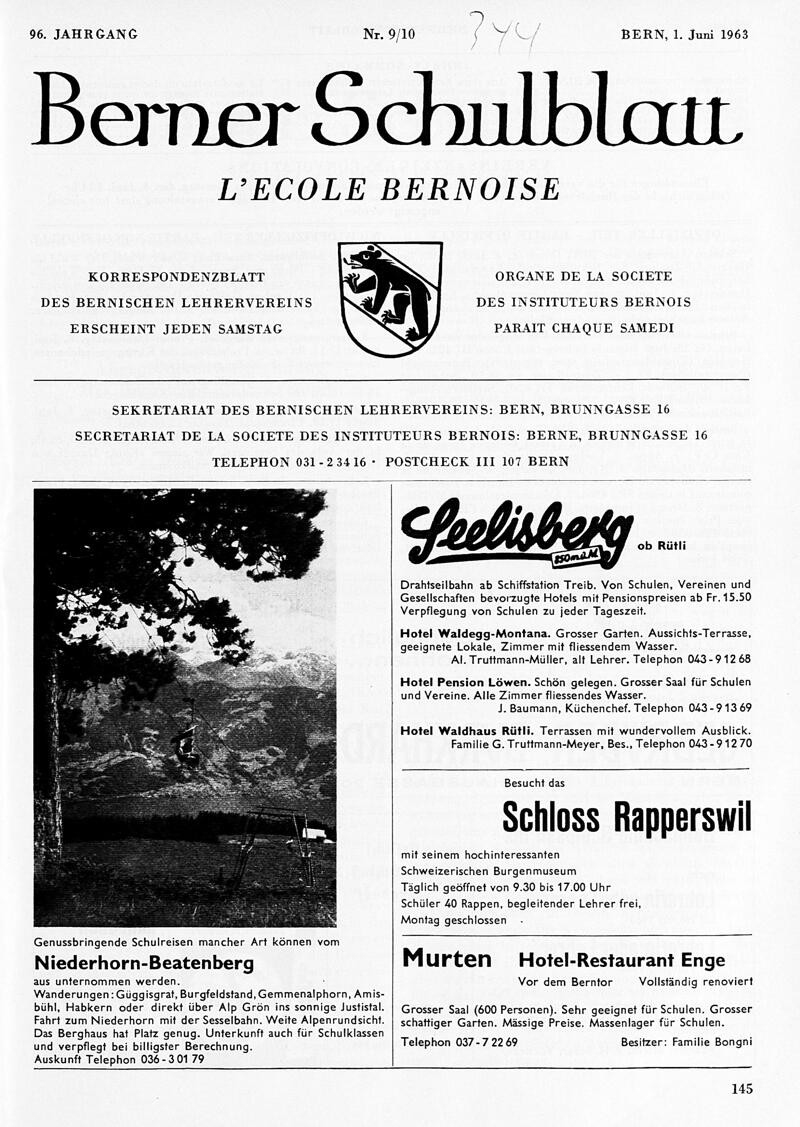 Buchumschlag - Heft 9-10