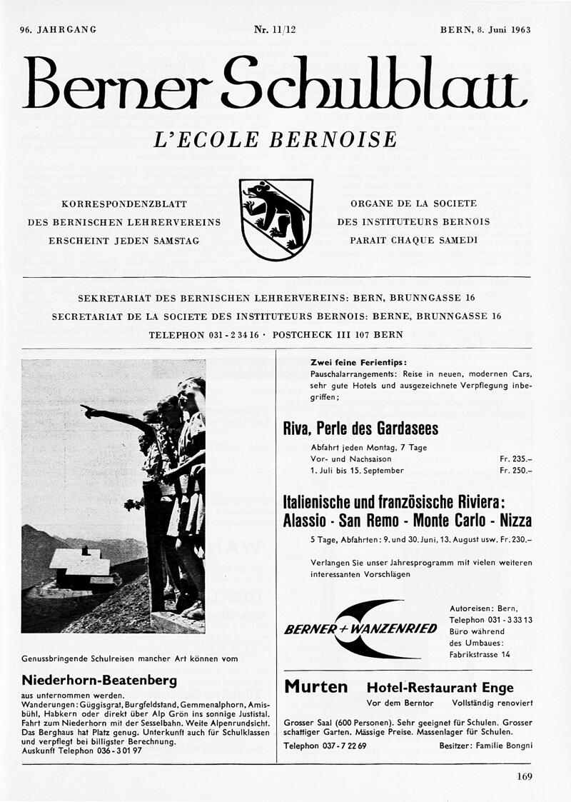 Buchumschlag - Heft 11-12