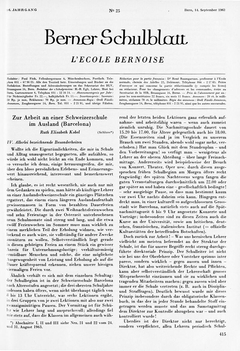 Buchumschlag - Heft 25