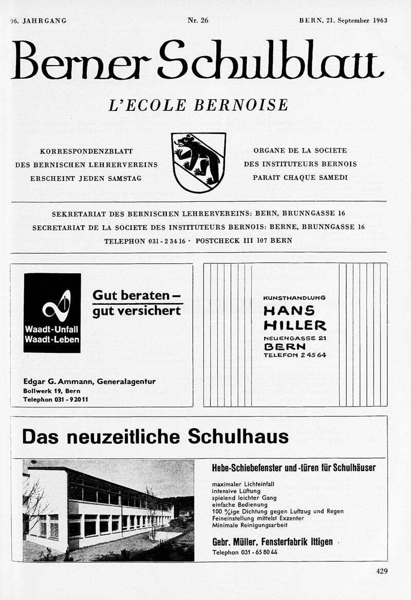 Buchumschlag - Heft 26