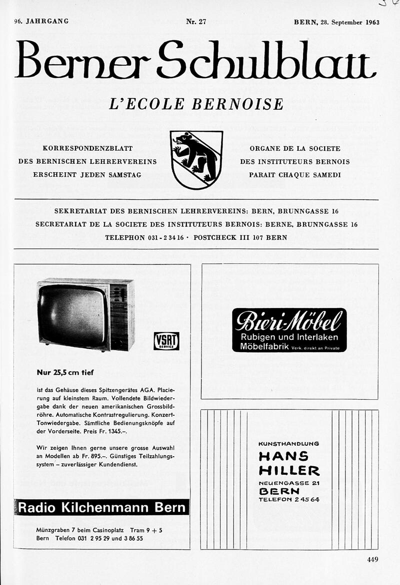 Buchumschlag - Heft 27