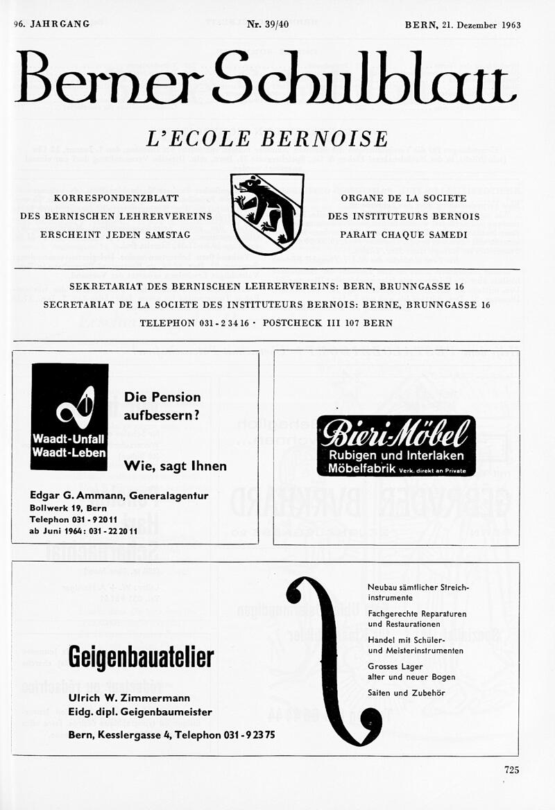 Buchumschlag - Heft 39-40