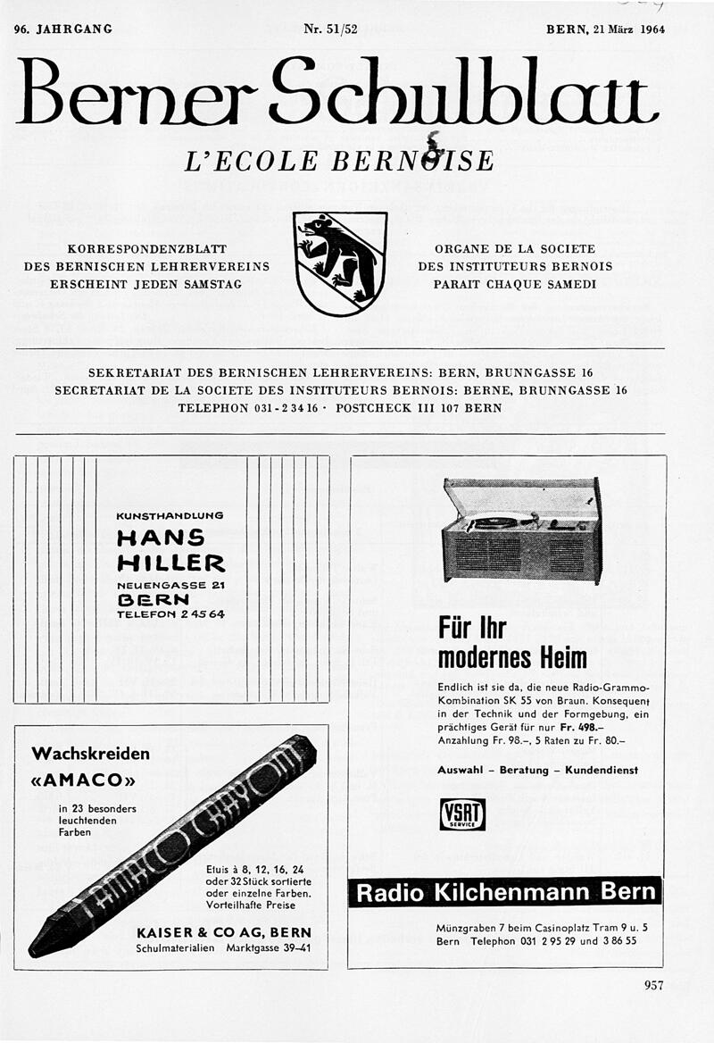 Buchumschlag - Heft 51-52
