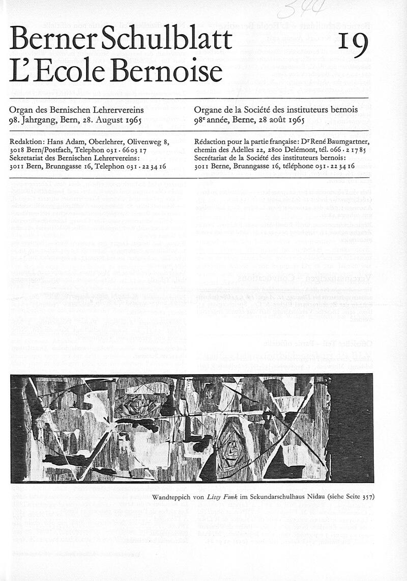 Buchumschlag - Heft 19