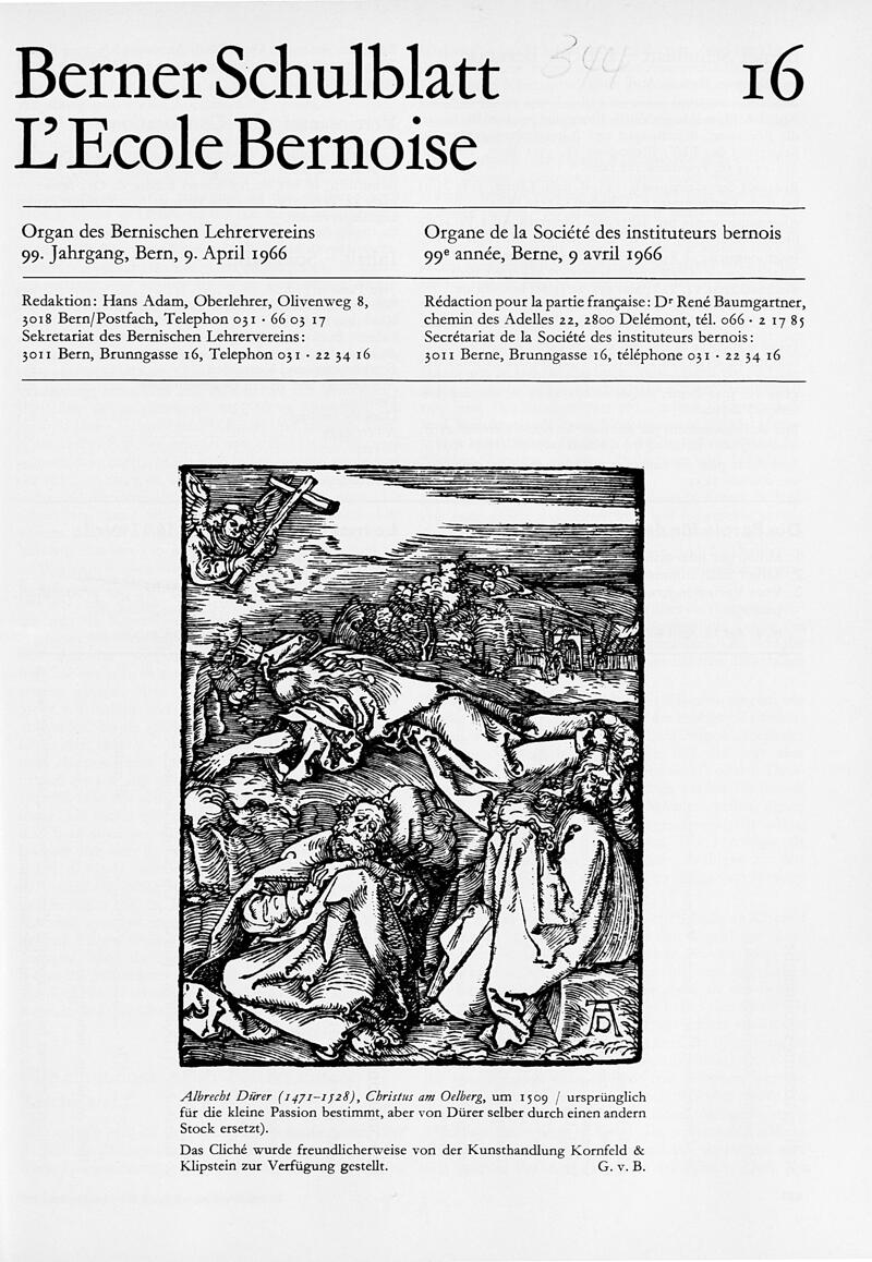 Buchumschlag - Heft 16