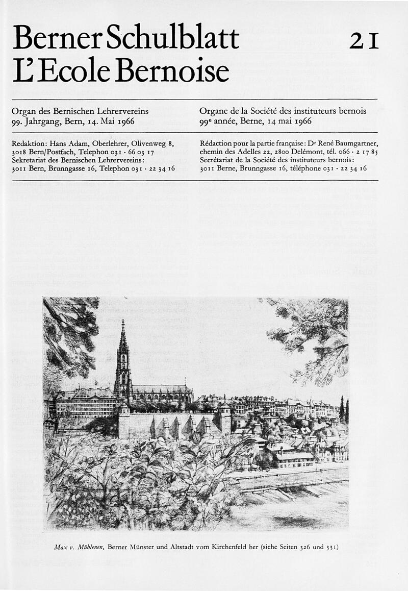 Buchumschlag - Heft 21