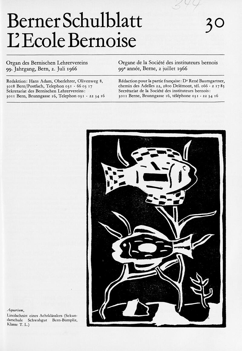 Buchumschlag - Heft 30