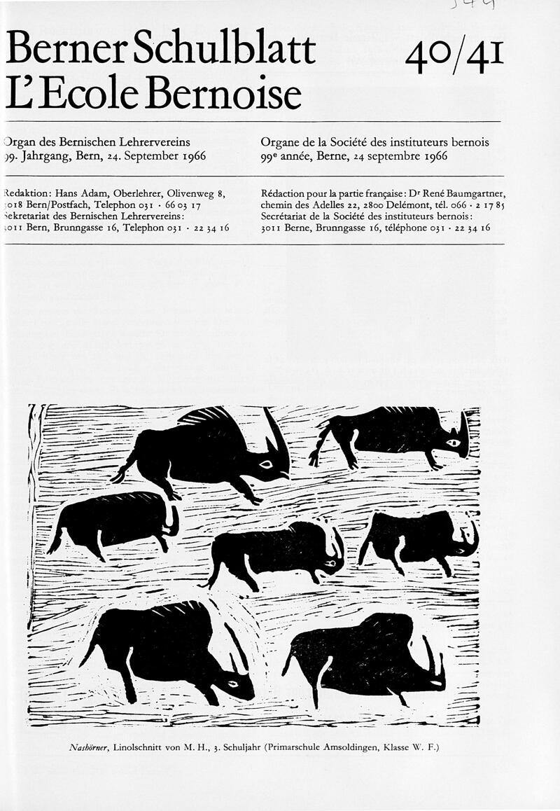 Buchumschlag - Heft 40-41