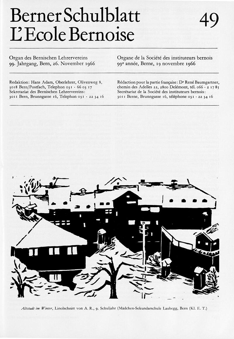 Buchumschlag - Heft 49