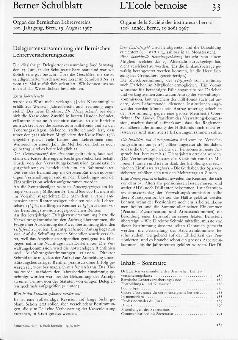 Buchumschlag - Heft 33