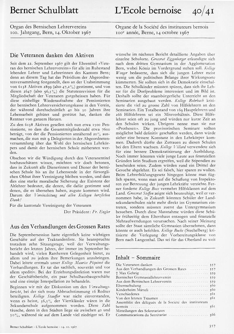 Buchumschlag - Heft 40-41