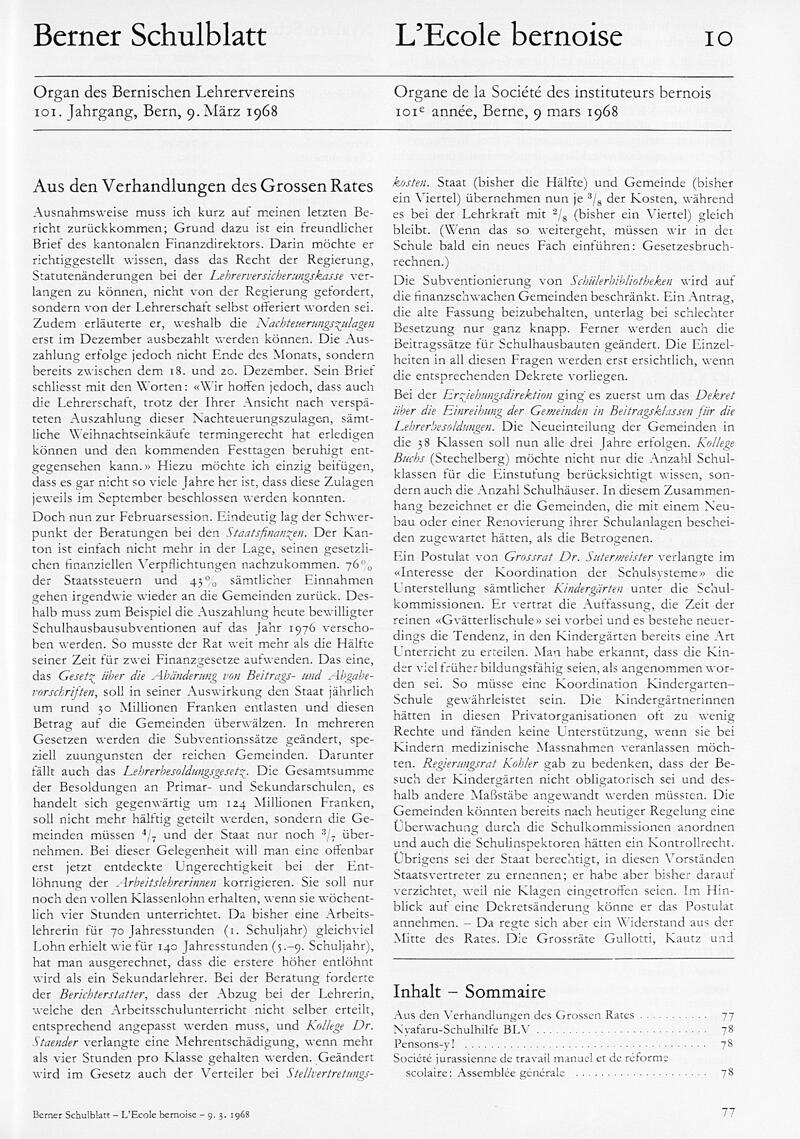 Buchumschlag - Heft 10