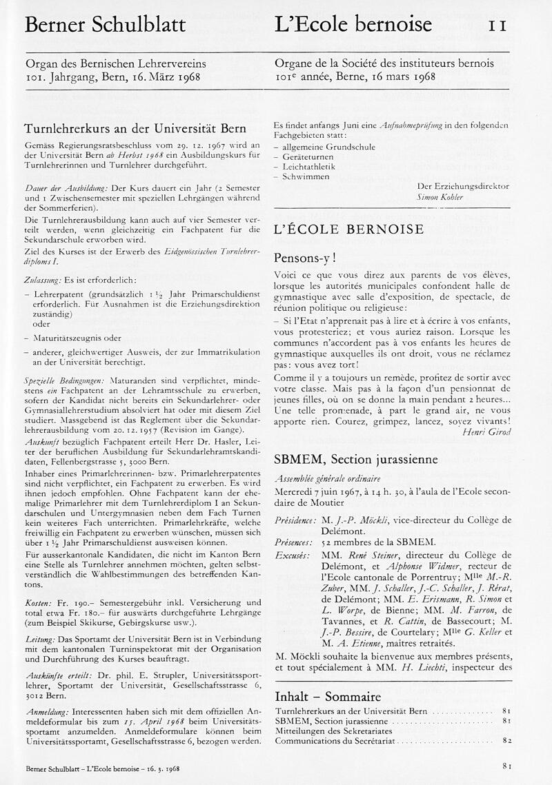 Buchumschlag - Heft 11