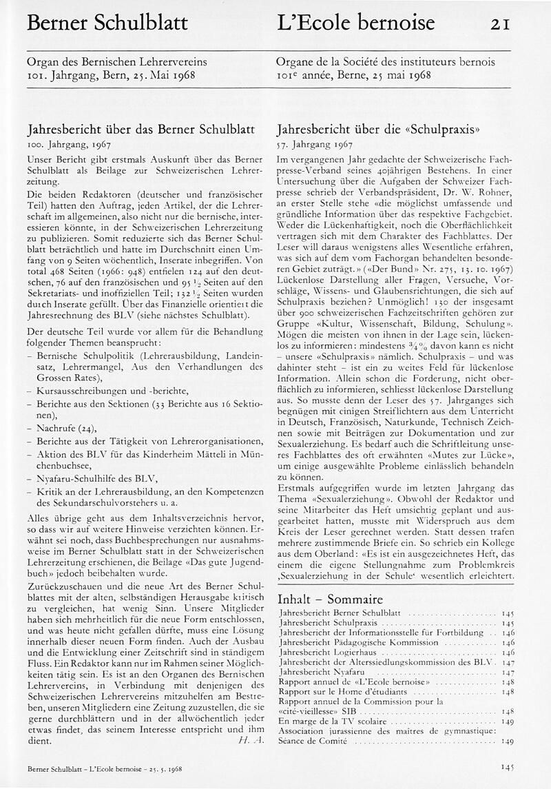 Buchumschlag - Heft 21