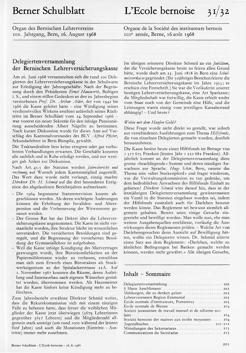 Buchumschlag - Heft 31-32