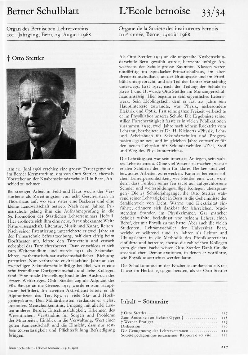 Buchumschlag - Heft 33-34