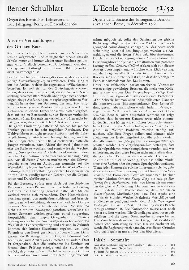 Buchumschlag - Heft 51-52