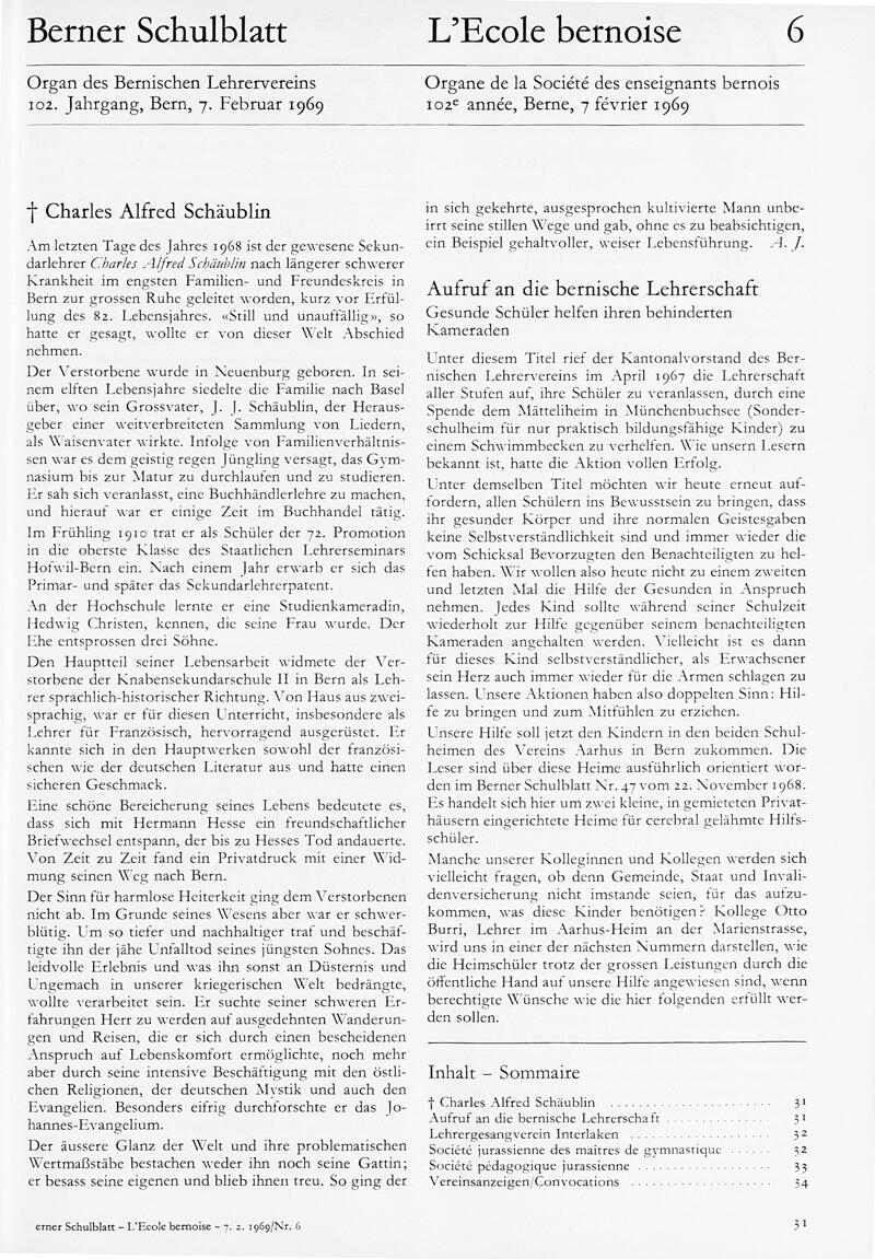 Buchumschlag - Heft 6