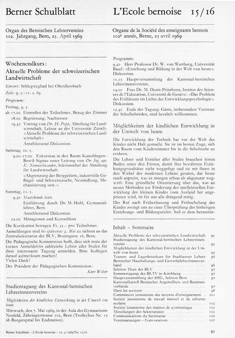 Buchumschlag - Heft 15-16