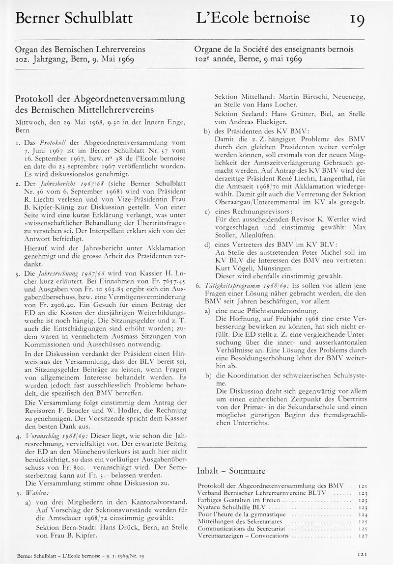 Buchumschlag - Heft 19