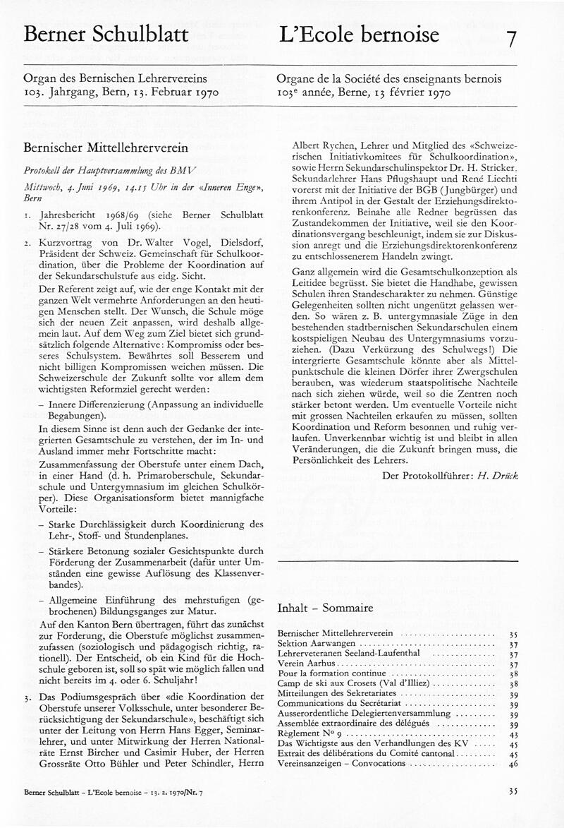 Buchumschlag - Heft 7