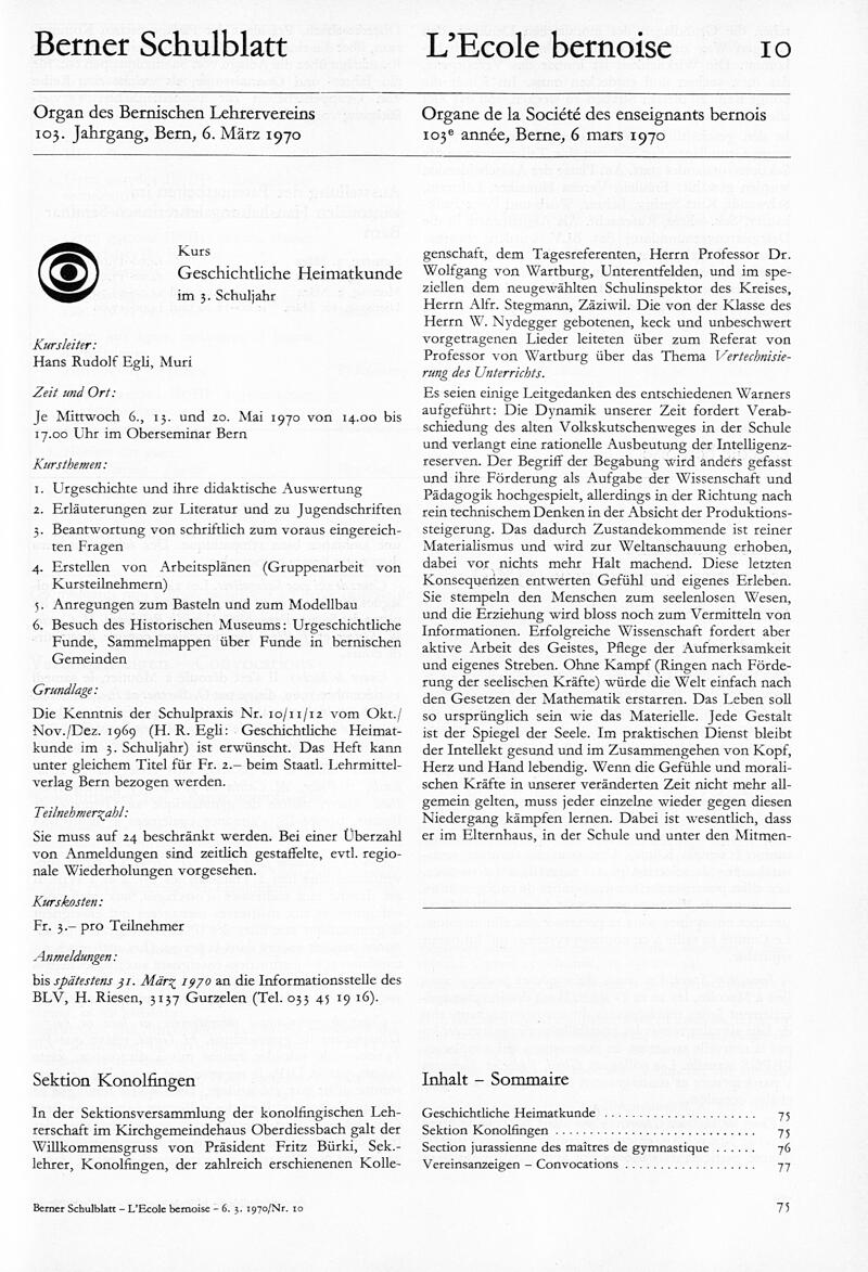 Buchumschlag - Heft 10