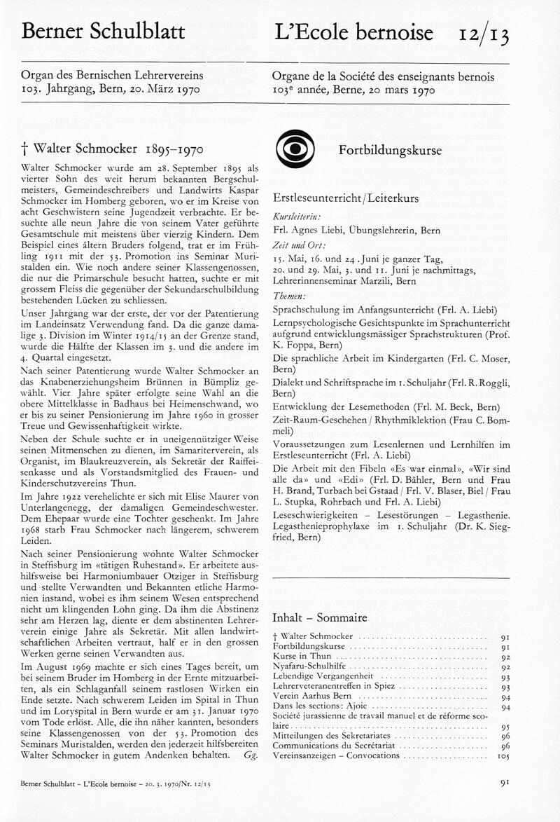 Buchumschlag - Heft 12-13