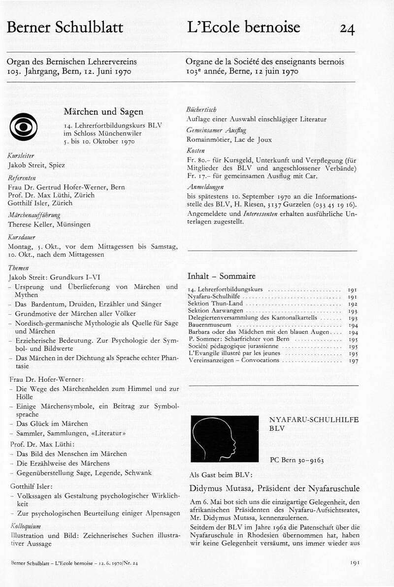 Buchumschlag - Heft 24