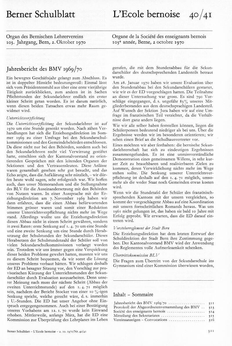 Buchumschlag - Heft 40-41