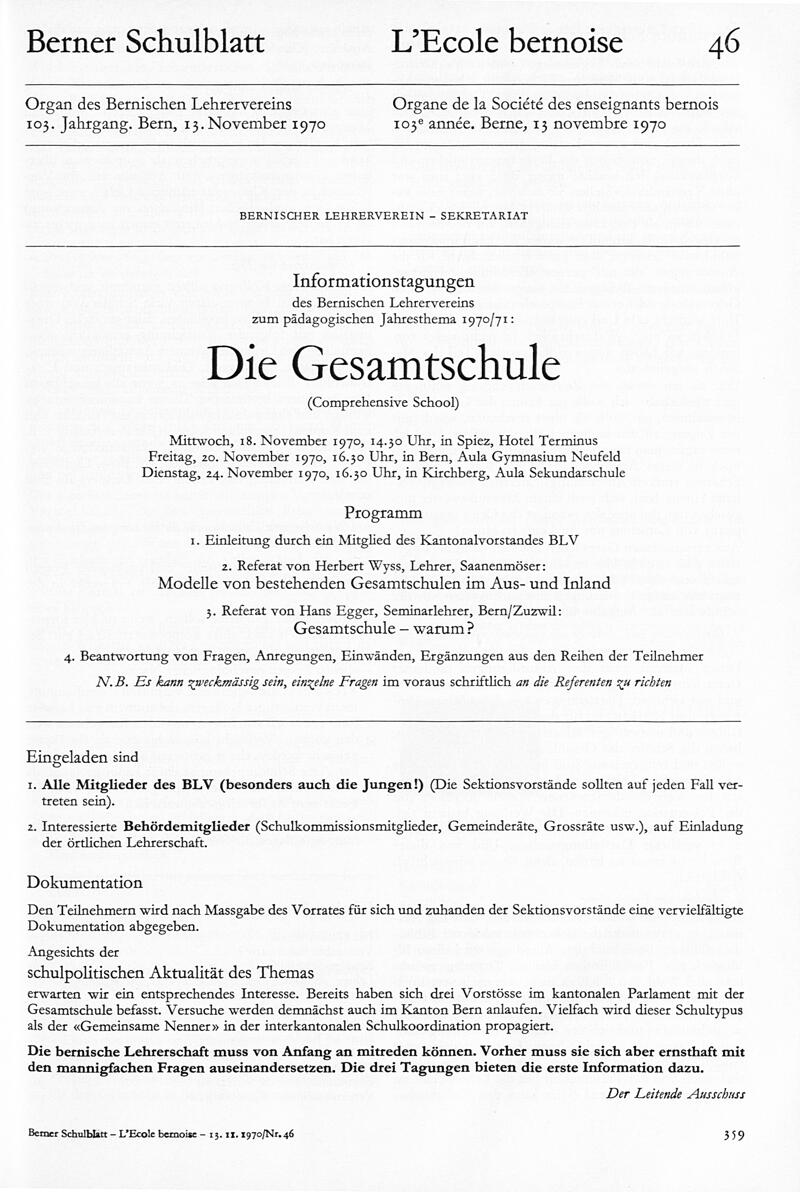 Buchumschlag - Heft 46