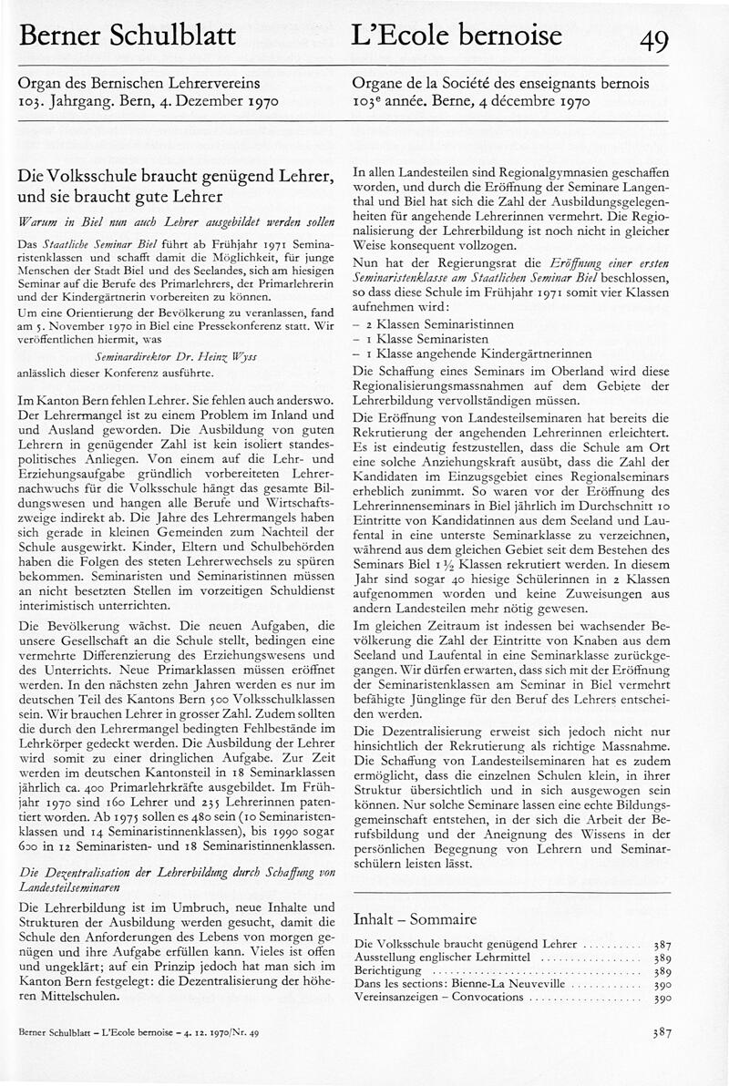 Buchumschlag - Heft 49