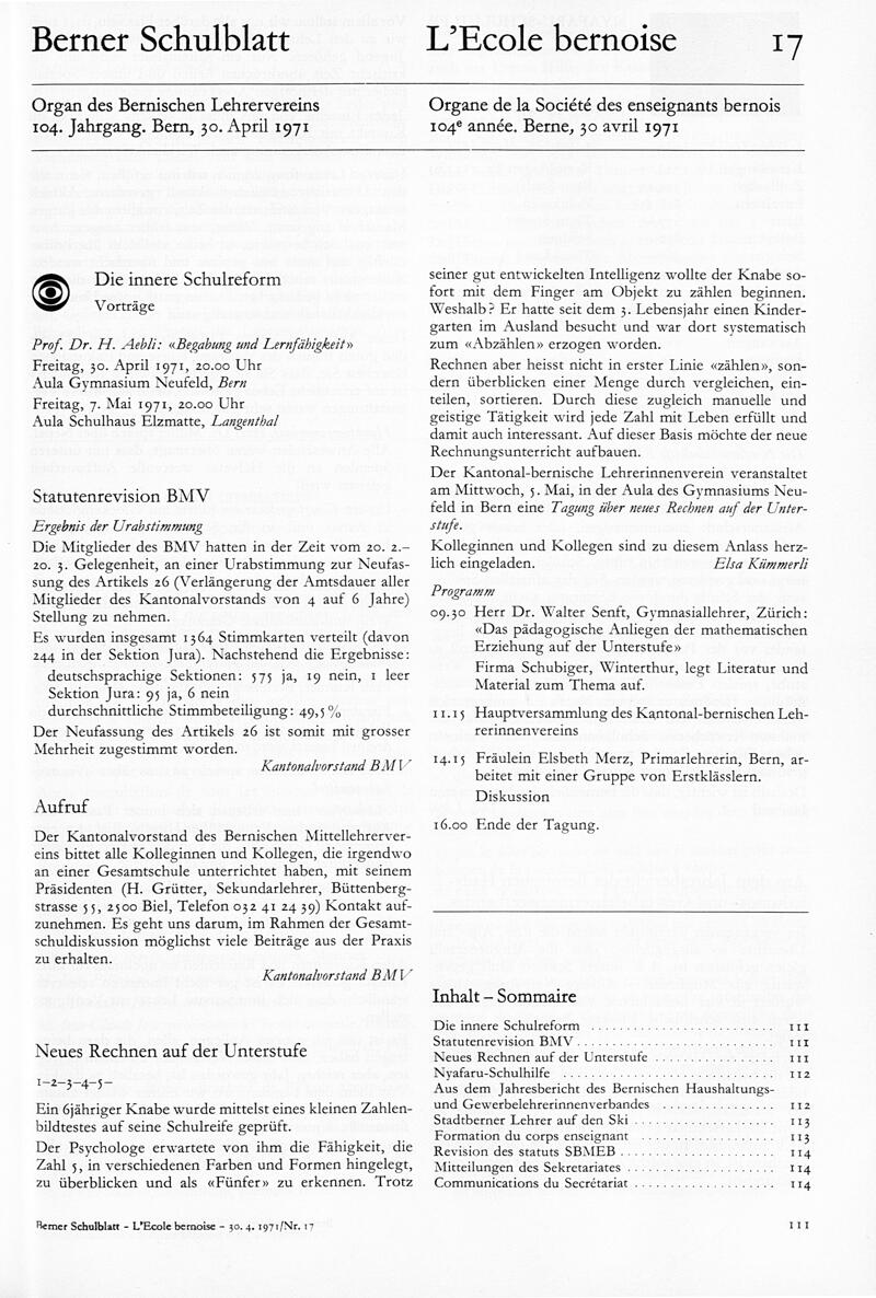 Buchumschlag - Heft 17