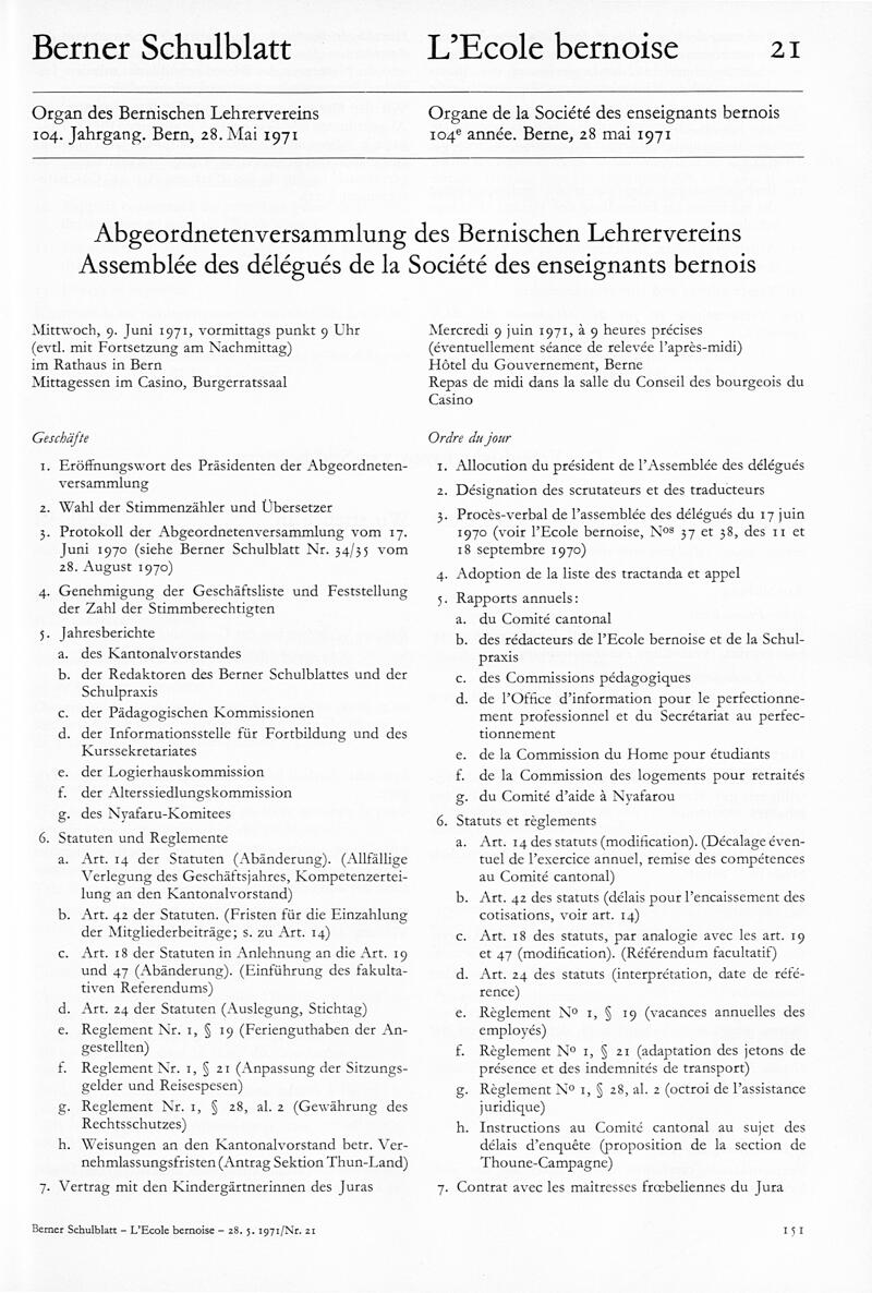 Buchumschlag - Heft 21