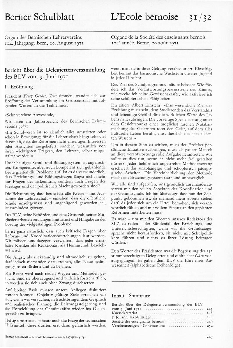 Buchumschlag - Heft 31-32