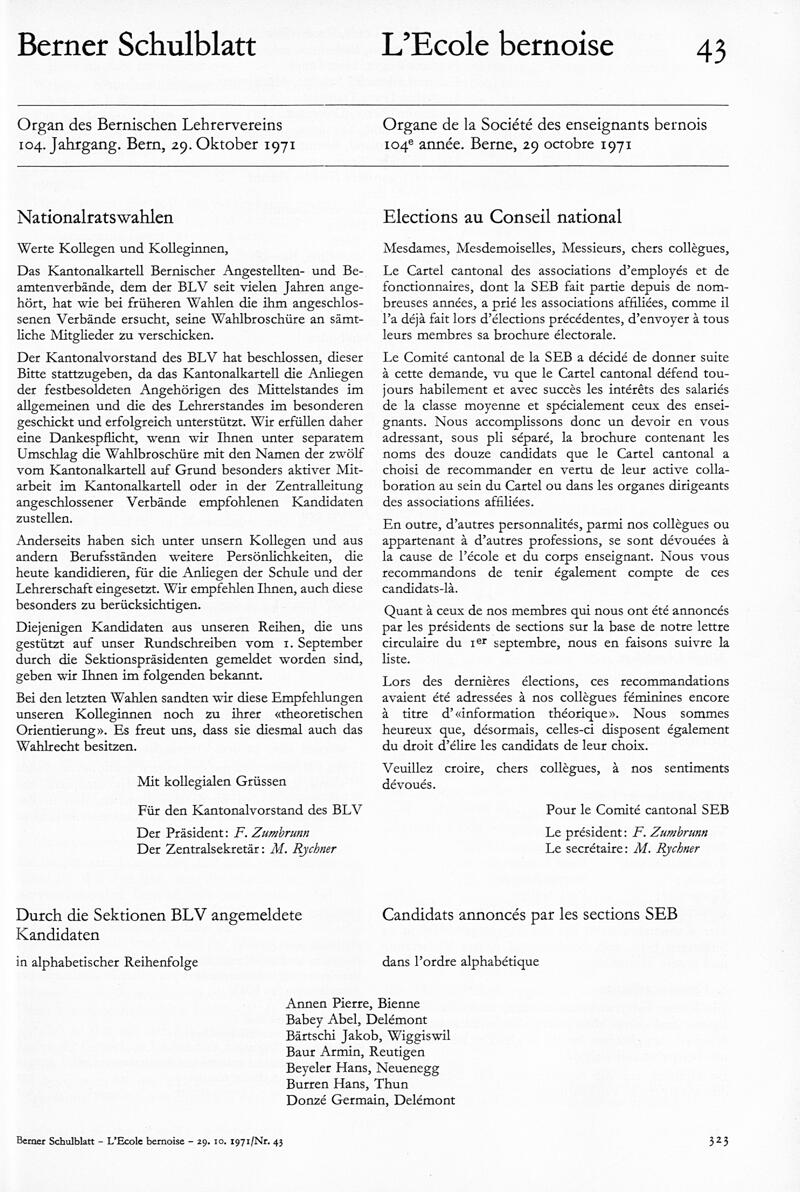 Buchumschlag - Heft 43