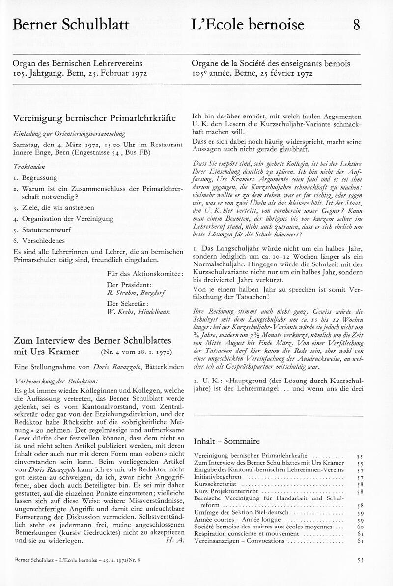 Buchumschlag - Heft 8