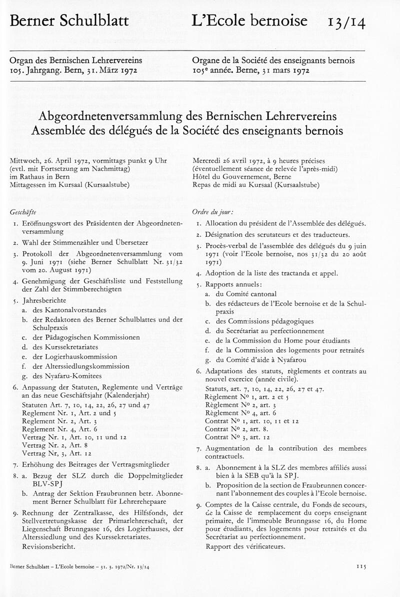Buchumschlag - Heft 13-14