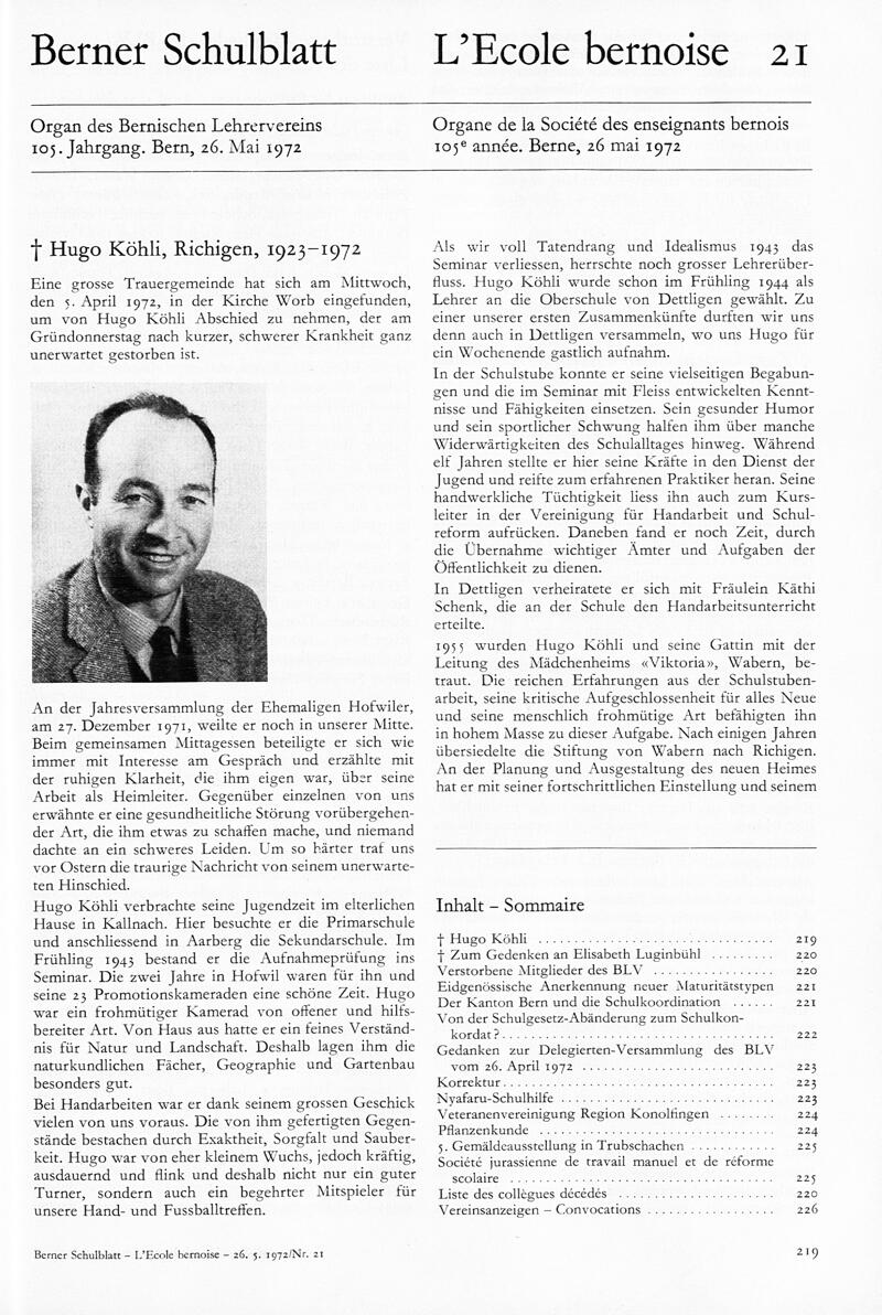 Buchumschlag - Heft 21