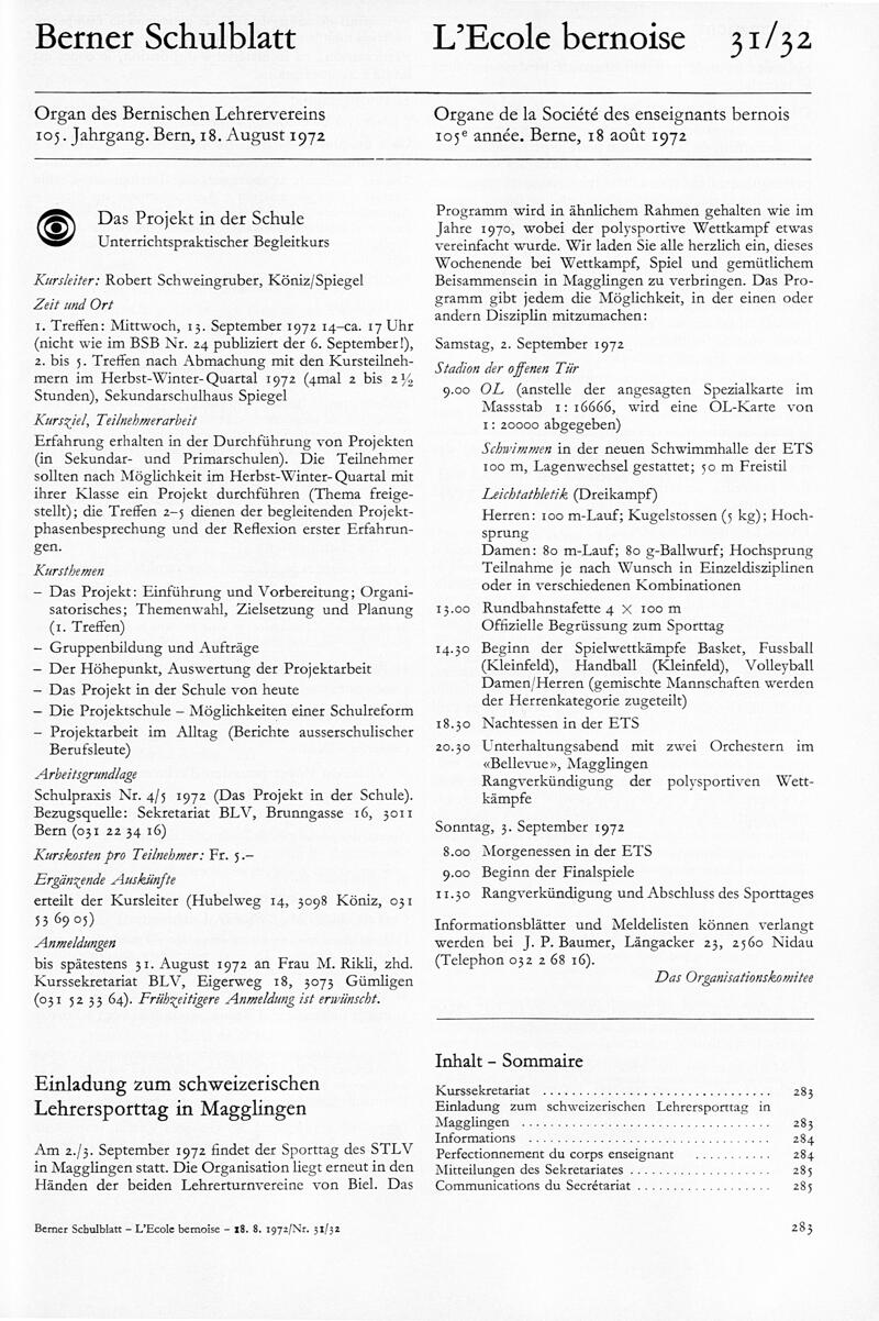 Buchumschlag - Heft 31-32