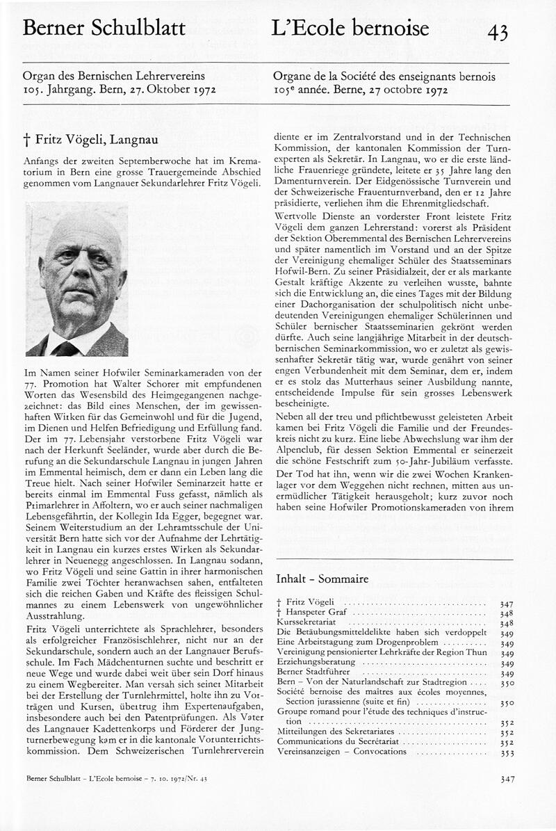 Buchumschlag - Heft 43