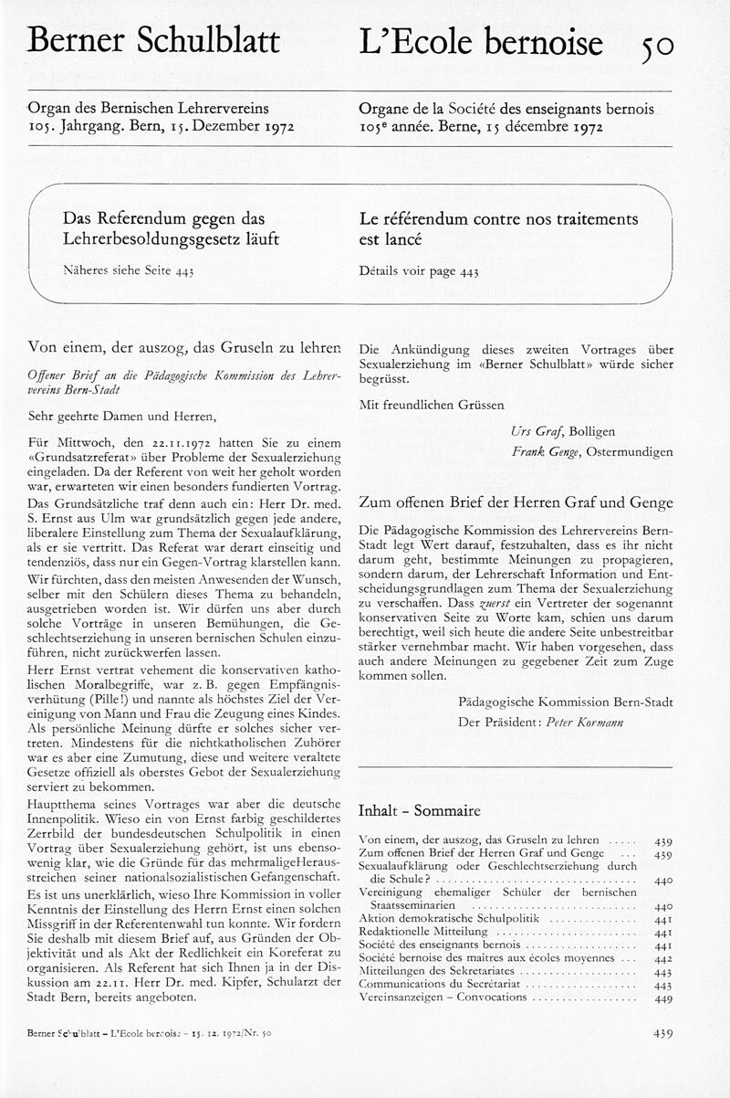 Buchumschlag - Heft 50