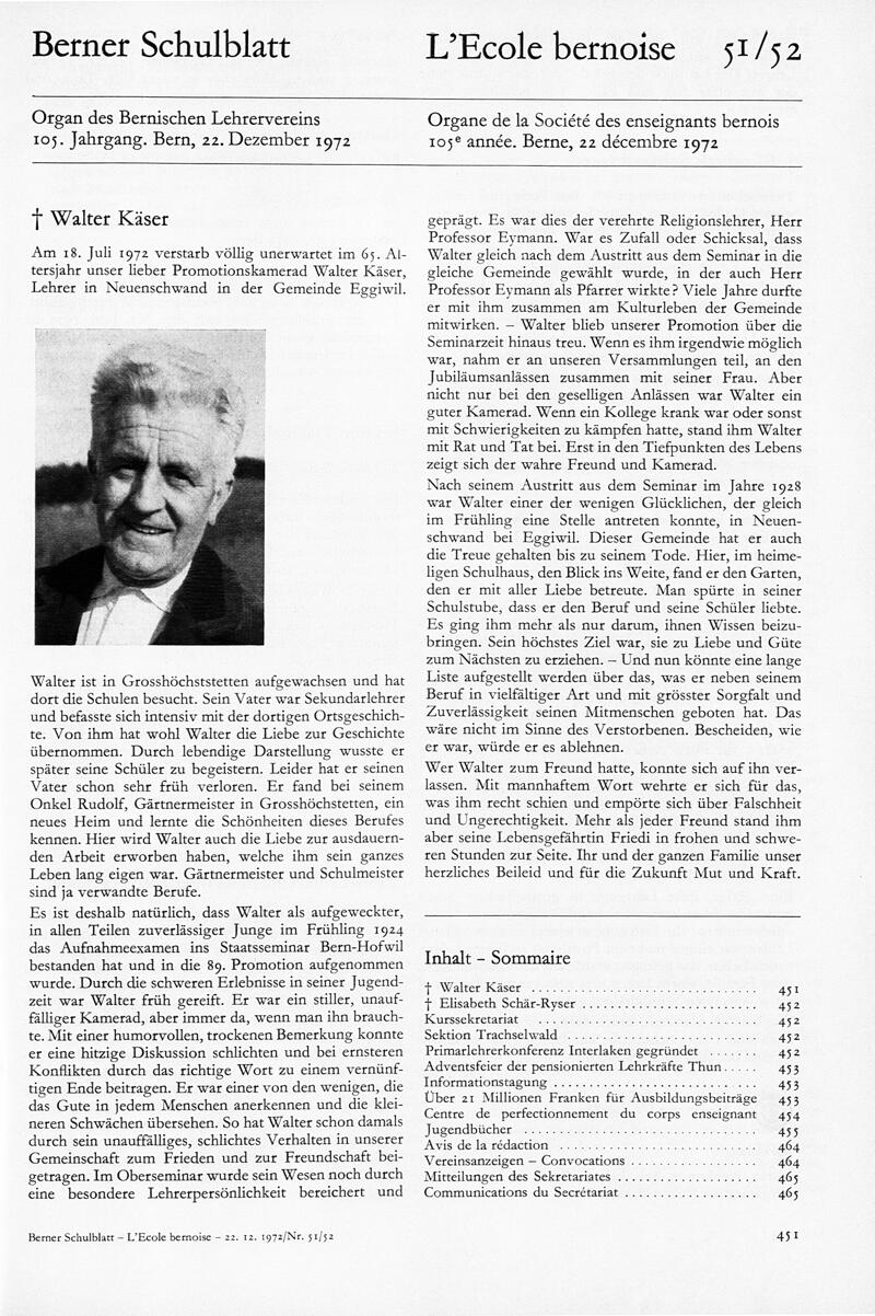 Buchumschlag - Heft 51-52