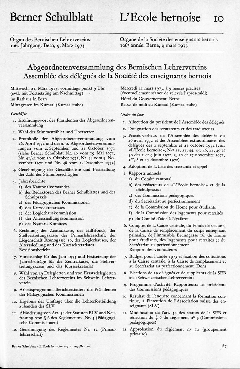 Buchumschlag - Heft 10