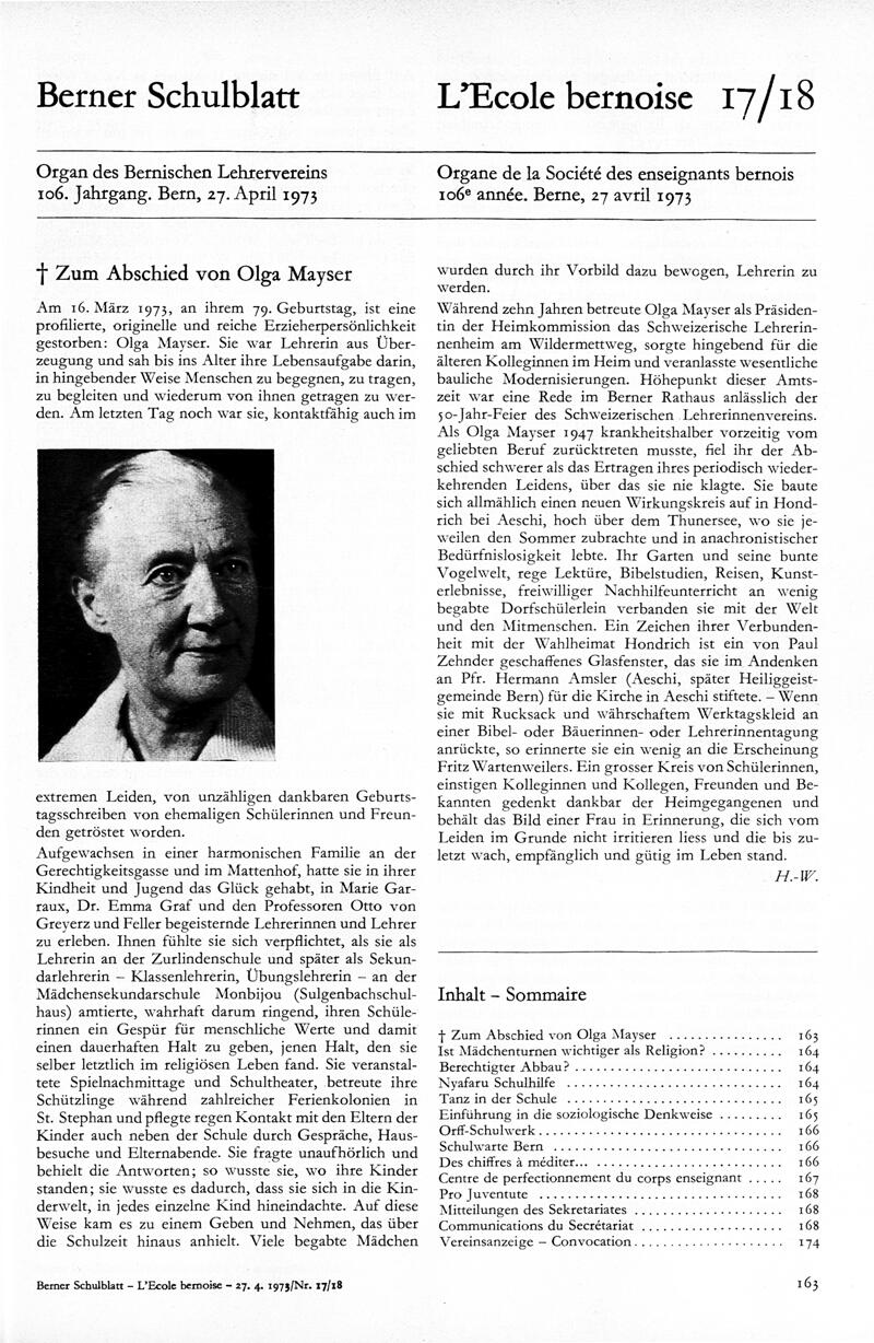 Buchumschlag - Heft 17-18